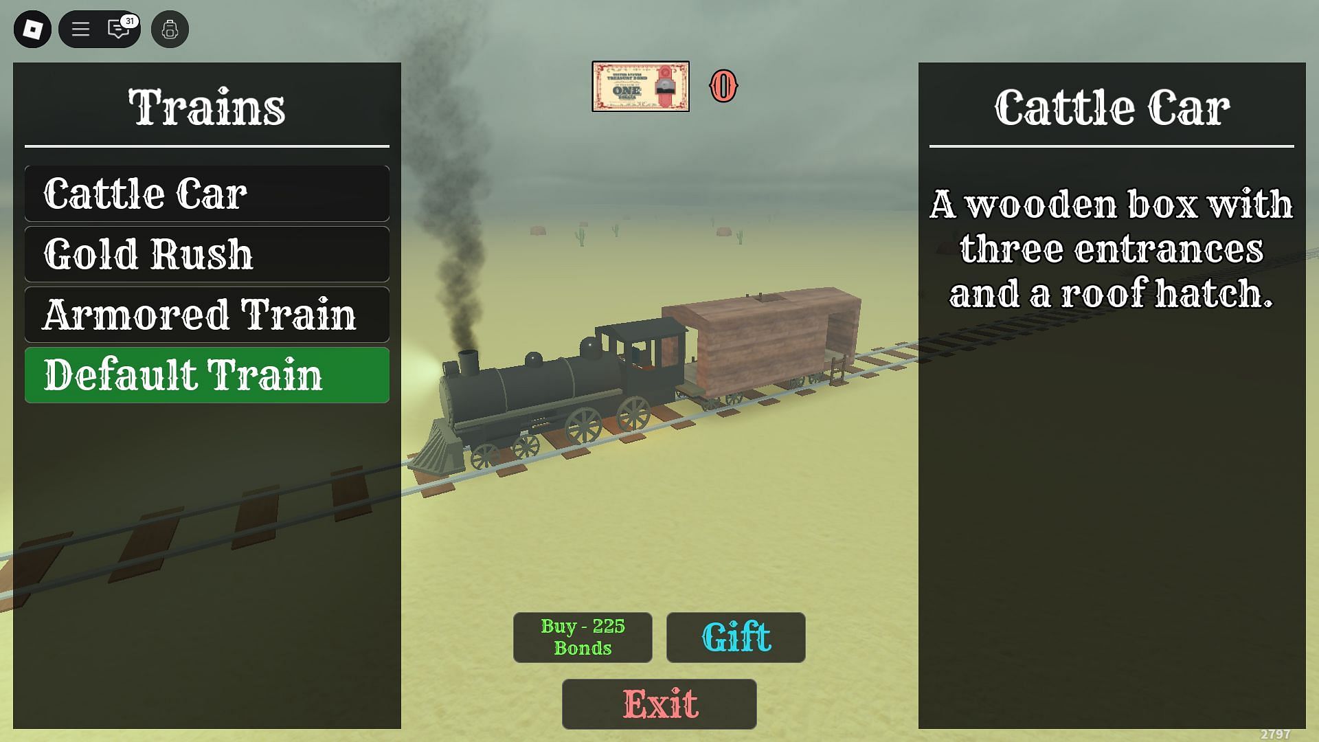 The Cattle Car (Image via Roblox)